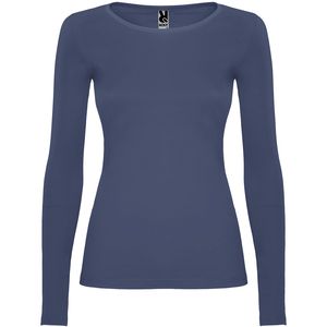 Roly CA1218 - EXTREME WOMAN Semi fitted long-sleeve t-shirt with fine trimmed neck