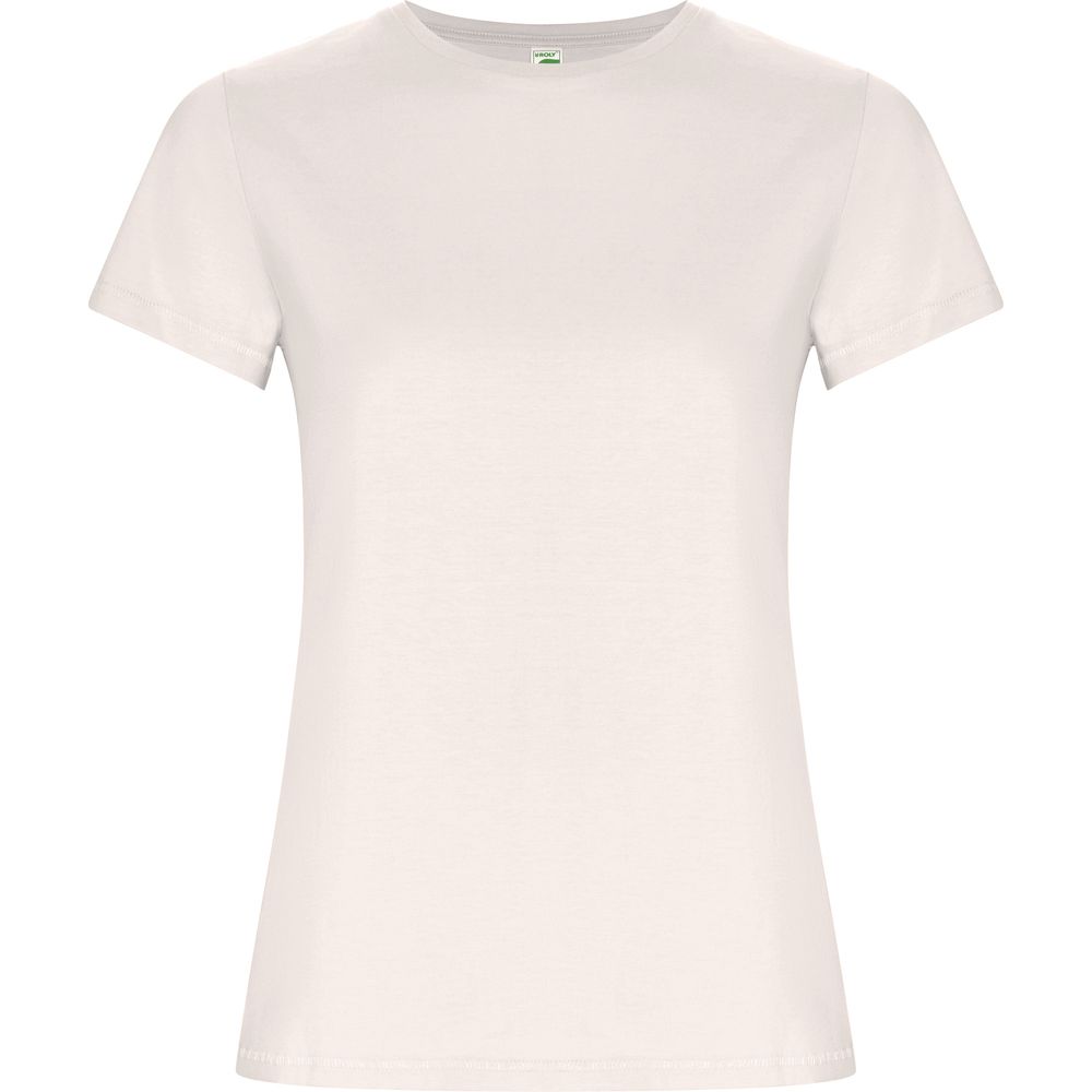 Roly CA6696 - GOLDEN WOMAN Fitted short-sleeve t-shirt in organic cotton