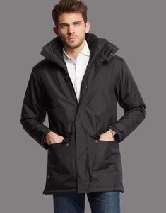 Barents MOROK - MOROK / PARKA 3 IN 1 WITH REMOVABLE SOFTSHELL  Black