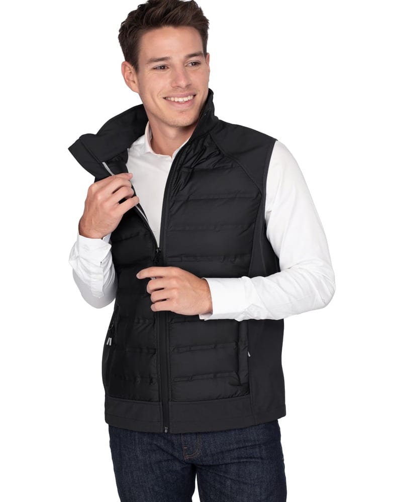 Mustaghata OMEGA - Hybrid Softshell-Down Bodywarmer