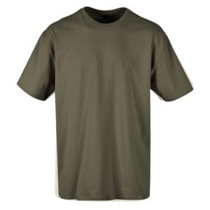 Build Your Brand BY102 - Oversize T-Shirt Olive