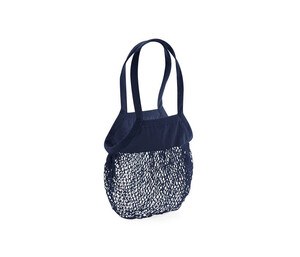 Westford mill WM150 - Organic cotton mesh bag Navy