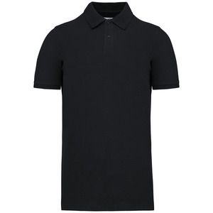 Kariban K2025 - Men's Organic 180 piqué polo shirt Black