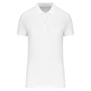 Kariban K2026 - Ladies' Organic 180 piqué polo shirt White
