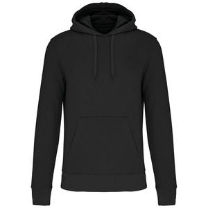 Kariban K4027 - Men's eco-friendly hooded sweatshirt Black