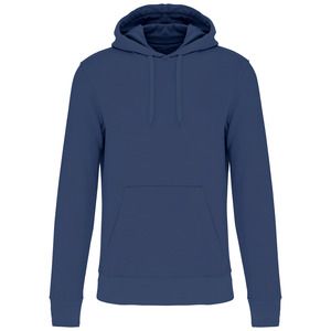 Kariban K4027 - Men's eco-friendly hooded sweatshirt Deep Blue