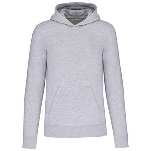 Kariban K4029 - Kids' eco-friendly hooded sweatshirt Oxford Grey
