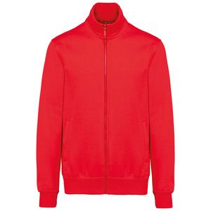 Kariban K4010 - Men's fleece cadet jacket Red