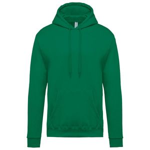 Kariban K476 - Men's hooded sweatshirt Kelly Green