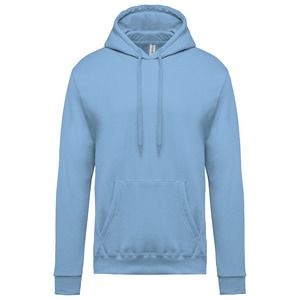 Kariban K476 - Men's hooded sweatshirt Sky Blue