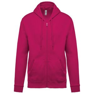 Kariban K479 - Zipped hooded sweatshirt Fuchsia