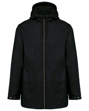 Kariban K6153 - Unisex hooded jacket with micro-polarfleece lining