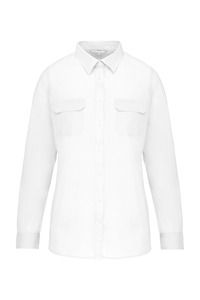Kariban K591 - Ladies' long sleeved safari shirt White