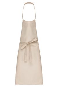 Kariban K8000 - Polycotton apron without pocket Angora (Natural)