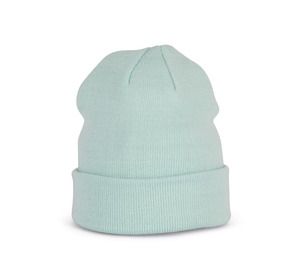 K-up KP031 - KNITTED TURNUP BEANIE Ice Mint