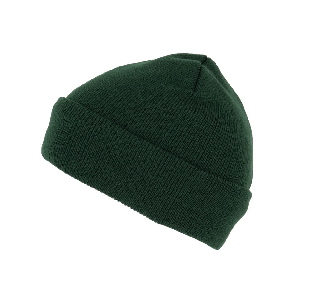 K-up KP892 - Recycled beanie with knitted turn-up