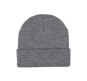 K-up KP892 - Recycled beanie with knitted turn-up