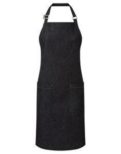 Premier PR113 - Organic, fair trade denim apron Indigo Denim