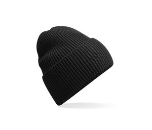 BEECHFIELD BF384R - OVERSIZED CUFFED BEANIE Black