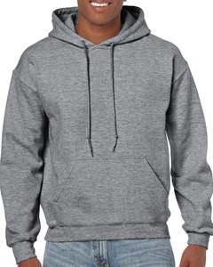 GILDAN GIL18500 - Sweater Hooded HeavyBlend for him Graphite Heather