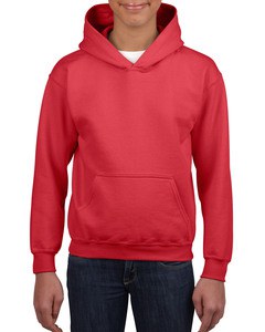 GILDAN GIL18500B - Sweater Hooded HeavyBlend for kids Red