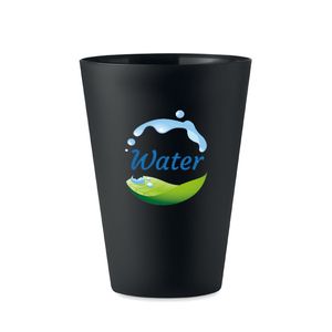 GiftRetail MO6375 - FESTA LARGE Reusable event cup 300ml Black