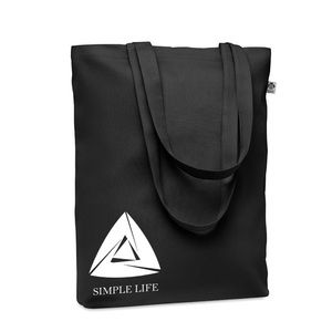 GiftRetail MO6713 - COCO Canvas shopping bag 270 gr/m² Black