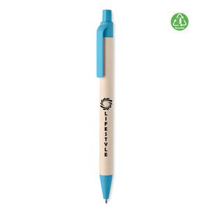 GiftRetail MO6822 - MITO PEN Milk carton paper ball pen Turquoise