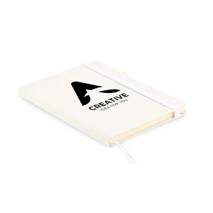 GiftRetail MO6835 - ARPU Recycled PU A5 lined notebook White