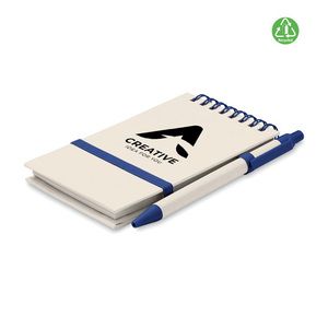 GiftRetail MO6837 - MITO SET A6 milk carton notebook set Blue