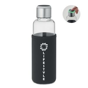 GiftRetail MO6858 - INDER Glass bottle sensor reminder Black