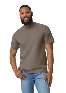 GILDAN GIL65000 - T-shirt SoftStyle Midweight unisex Brown Savana