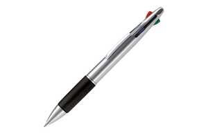 TopPoint LT87226 - Ball pen 4 colours Silver/ Black