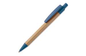 TopPoint LT87284 - Ball pen bamboo with wheatstraw Blue
