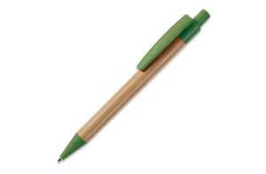 TopPoint LT87284 - Ball pen bamboo with wheatstraw Green