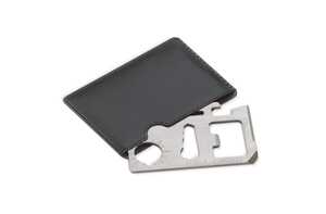 TopPoint LT93403 - Multi-tool in PU leather case Silver