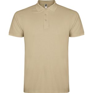 Roly PO6638 - STAR Short-sleeve polo shirt for men Sand