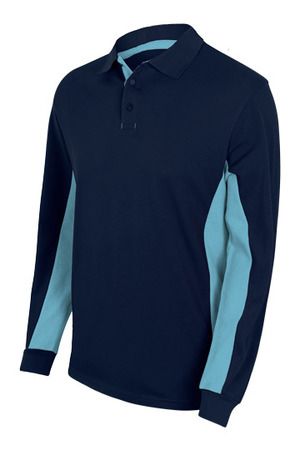 Velilla 105514 - LS TWO-TONE POLO