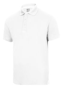 Velilla 405504 - MEN'S SS 100% POLYESTER POLO White