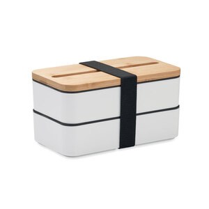 GiftRetail MO2088 - WINT Recycled PP lunch box White