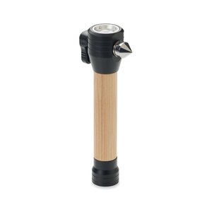 GiftRetail MO6941 - LUSTRE 3 in 1 emergency hammer Wood