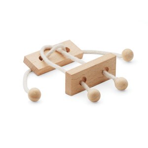 GiftRetail MO6990 - NEURONA Wooden brain teaser rectangle Wood