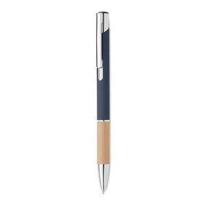 GiftRetail MO2159 - SPARTA Push button aluminium pen Blue