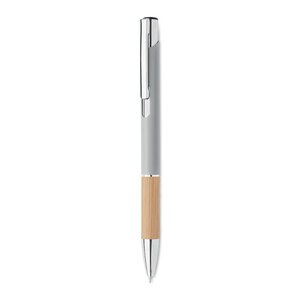 GiftRetail MO2159 - SPARTA Push button aluminium pen matt silver