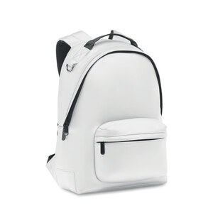 GiftRetail MO2231 - BAI BACKPACK Laptop 15" soft PU backpack White
