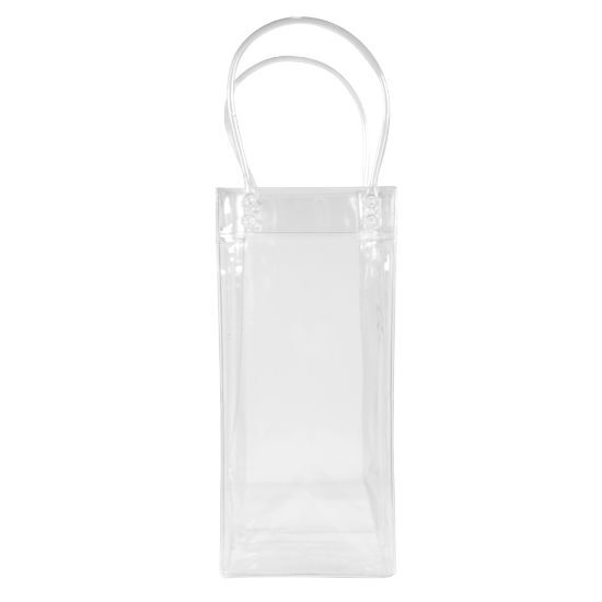 EgotierPro 39062 - PVC Ice Bucket with Long Handles SOMMELIER