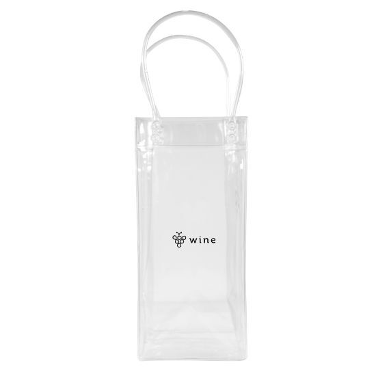 EgotierPro 39062 - PVC Ice Bucket with Long Handles SOMMELIER