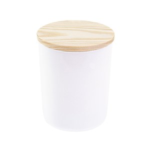 EgotierPro 50704 - Scented Glass Candle with Bamboo Lid LEVANTI