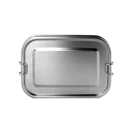 EgotierPro 52037 - Stainless Steel Lunch Box 700ml Snap LEMON