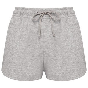 Kariban K799 - Ladies eco-friendly french terry shorts Oxford Grey